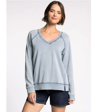 Ruby Sweatshirt Blue Denim