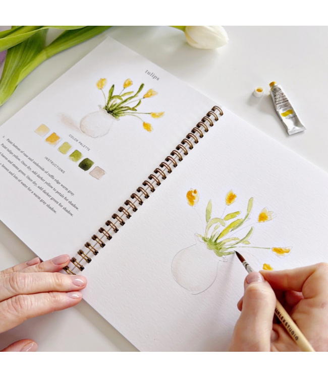 Spring Watercolor Workbook