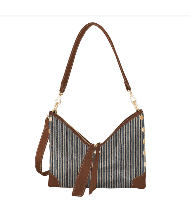 Hammitt Grace Med Cabana Blue/Brushed Gold