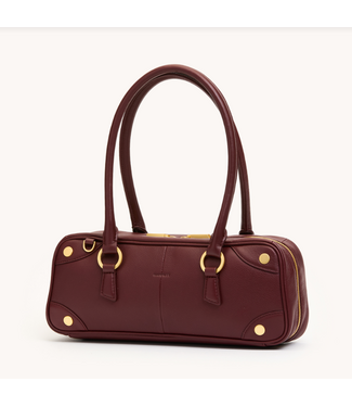 Hammitt Meredith SML Cherrywood Pebble/Brushed Gold