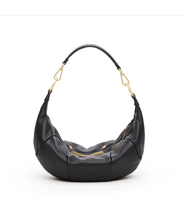 Hammitt Erica MED Black/Brushed Gold