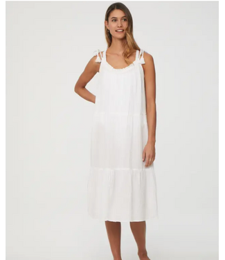 Willa Solid Dress White