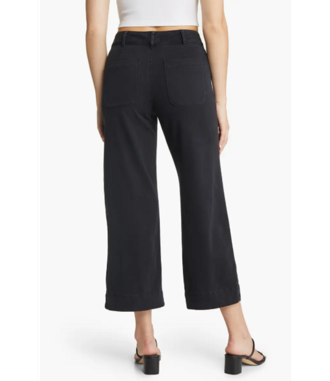 Bella Dahl Saige Wide Leg Crop Harbor Navy