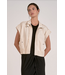 Elan Zipper Vest Stone