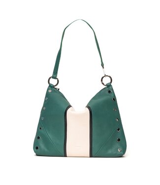 Hammitt Kyle Large Clubhouse Stripe/Silver