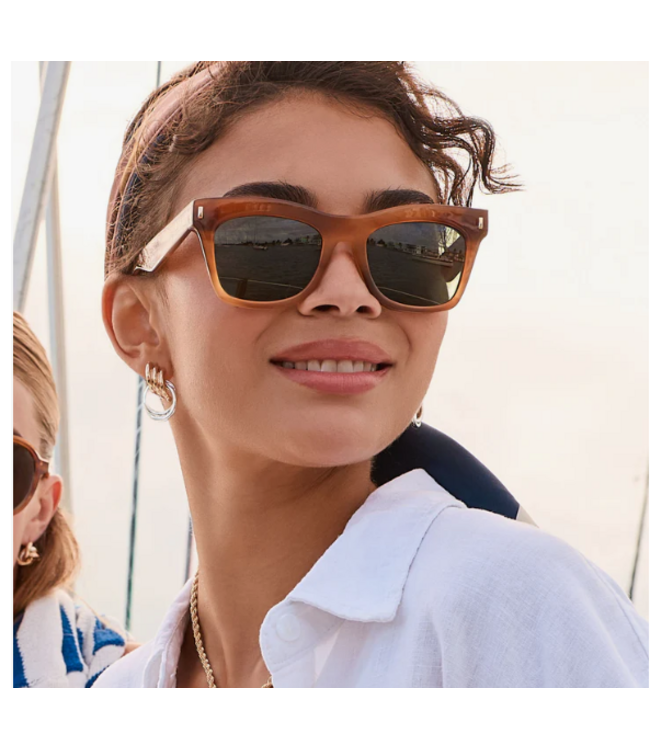 Diff Eyewear Bradley Tawny Tort Sunglasses