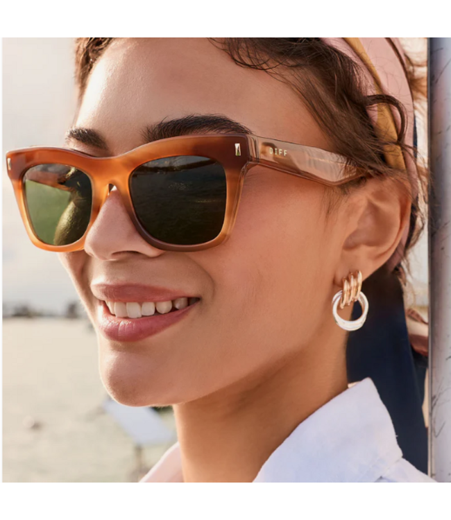 Diff Eyewear Bradley Tawny Tort Sunglasses