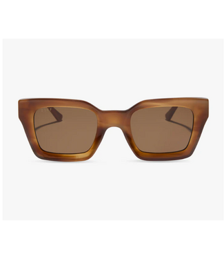 Diff Eyewear Greer Tawny Tort & Brn Sunglasses