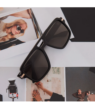 Diff Eyewear Julien Black & Grey Sunglasses