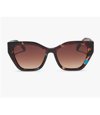 Diff Eyewear Evie Confetti Tort/BRN Sunglasses