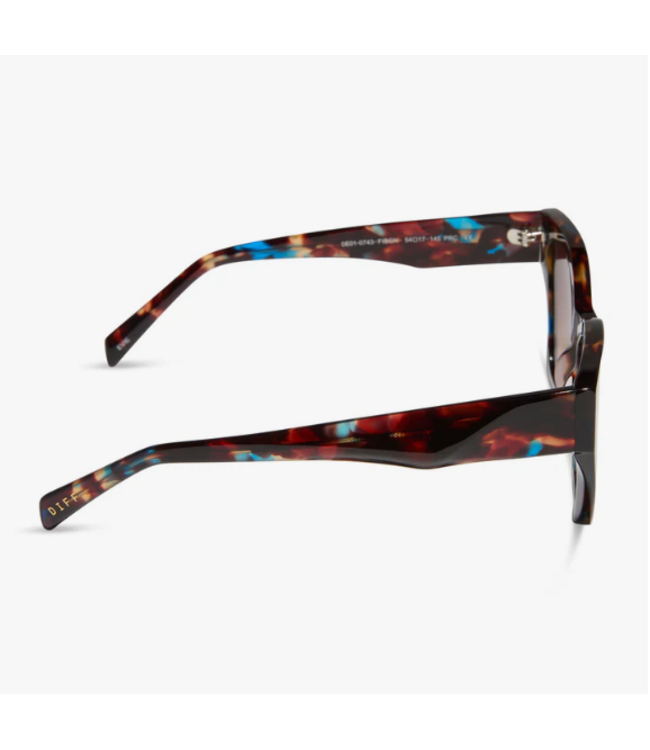 Diff Eyewear Evie Confetti Tort/BRN Sunglasses