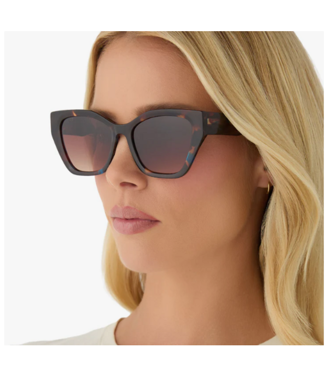 Diff Eyewear Evie Confetti Tort/BRN Sunglasses