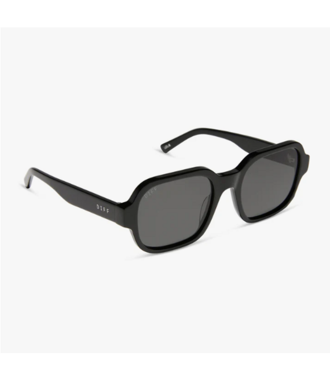 Diff Eyewear Lola Black & Grey Sunglasses
