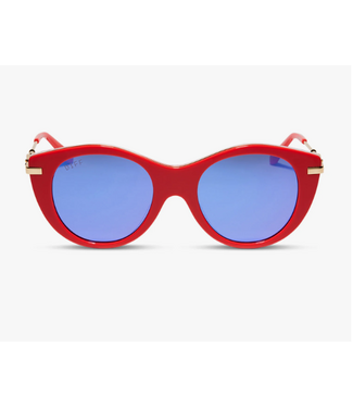 Diff Eyewear Luna Lovegood Luna Pink Purple Sunglasses