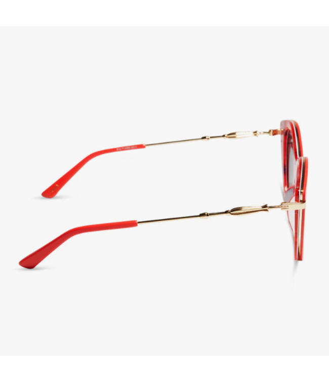 Diff Eyewear Luna Lovegood Luna Pink Purple Sunglasses