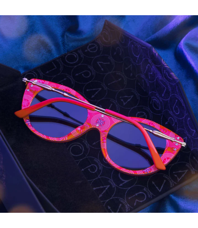 Diff Eyewear Luna Lovegood Luna Pink Purple Sunglasses