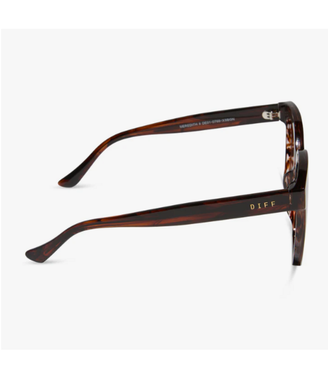 Diff Eyewear Meredith ii Sequoia Tort & Brn Sunglasses