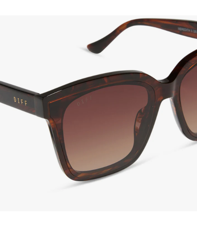 Diff Eyewear Meredith ii Sequoia Tort & Brn Sunglasses