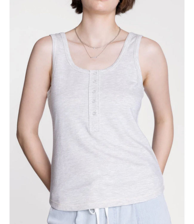 Luma Tank Grey Stripe