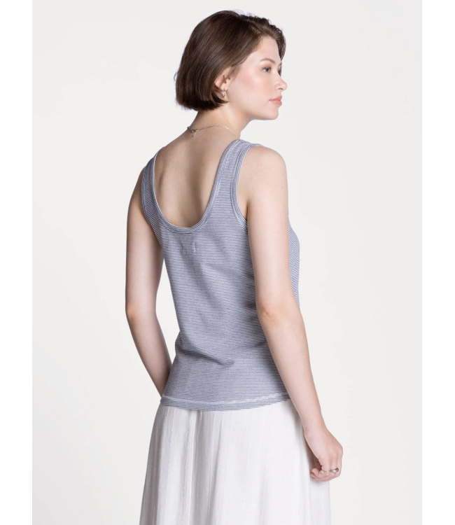 Luma Tank Blue Stripe