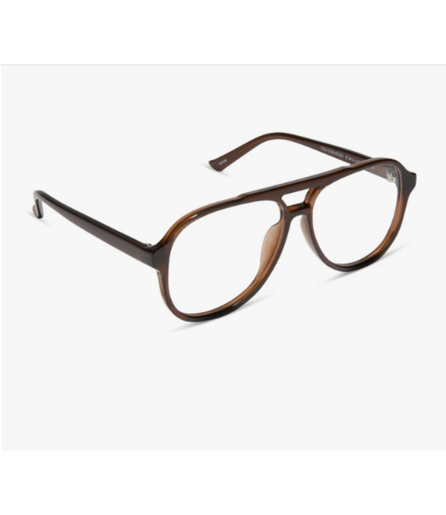 Diff Eyewear Tatum Whiskey Crystal Readers