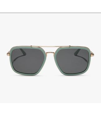 Diff Eyewear Jordan Steel Teal Sunglasses