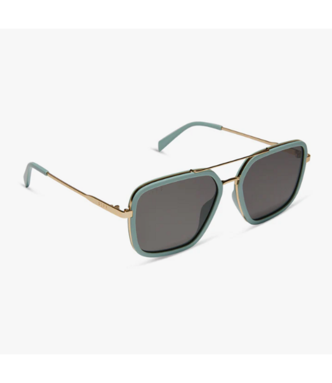 Diff Eyewear Jordan Steel Teal Sunglasses