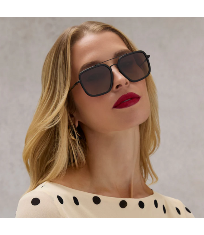 Diff Eyewear Jordan Matte Black Sunglasses