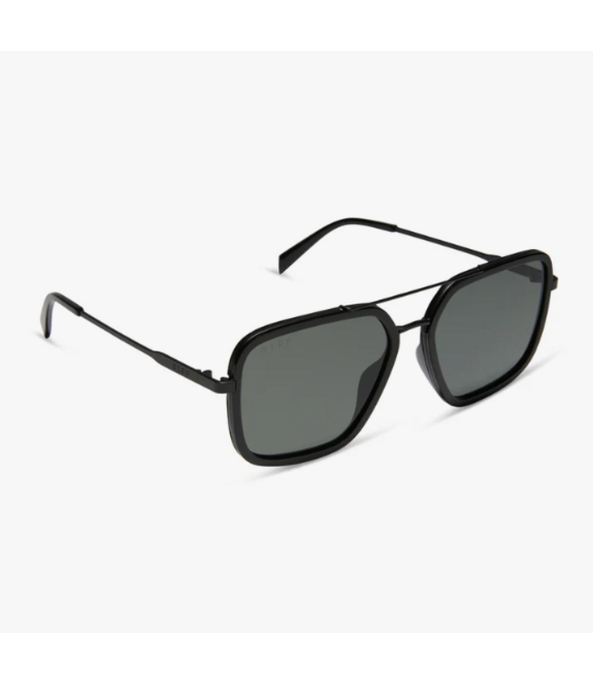 Diff Eyewear Jordan Black Sunglasses