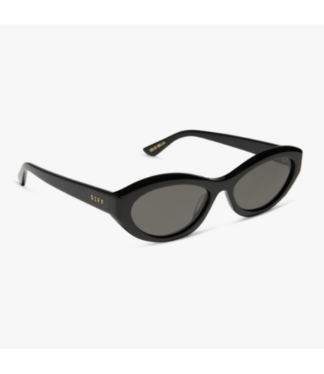 Diff Eyewear Dolce Bella Black Sunglasses