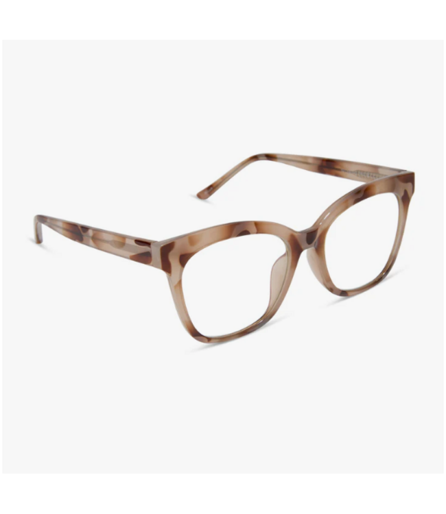 Diff Eyewear Willa Cream Tort Readers