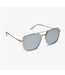 Diff Eyewear Jordan Sunglasses Gold Clear/Silver Mirror
