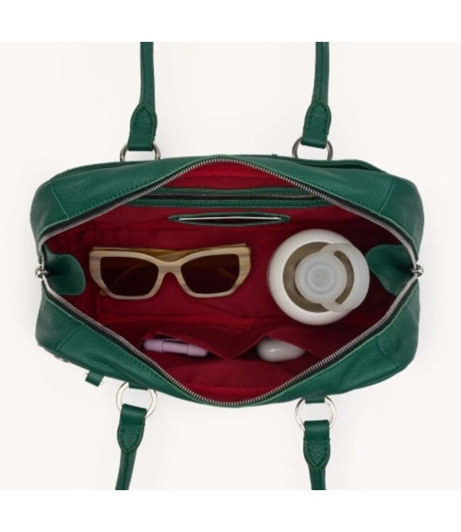 Hammitt Meredith Handbag Medium - Clubhouse Stripe/Silver