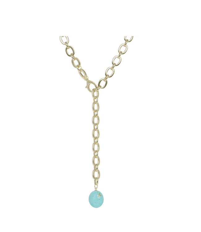 L George Turquoise Olivia Necklace
