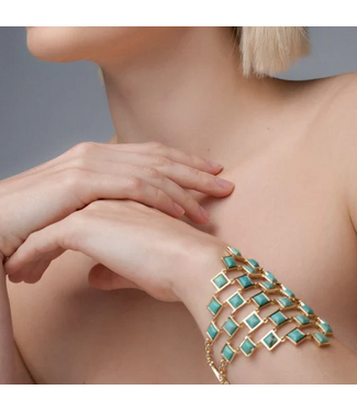 L George Turquoise Doren Cuff