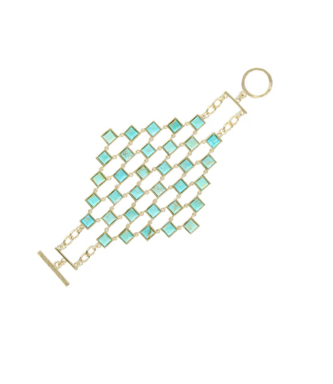 L George Turquoise Doren Cuff