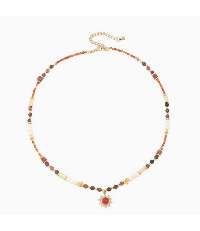 Bohemian Natural Stone Necklace