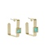 L George Sandra Earring Turquoise