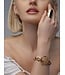 L George Olivia Toggle Bracelet Gold