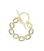 L George Olivia Toggle Bracelet Gold