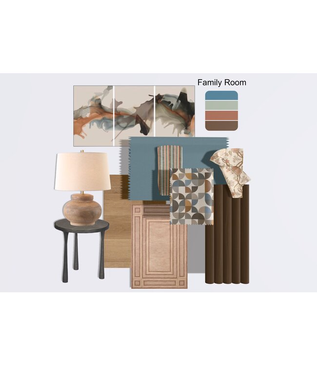 One Room Design Consultation & Mood Board