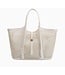 Melie Bianco Malia Laser Cut Tote Ivory