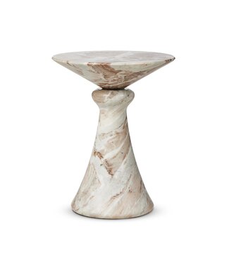 Four Hands Connie End Table Sawar Marble