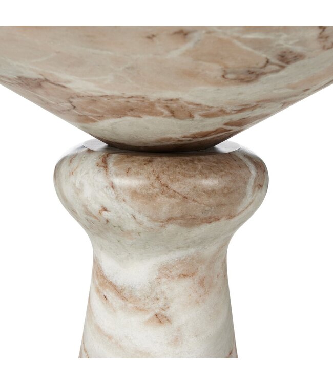 Four Hands Connie End Table Sawar Marble