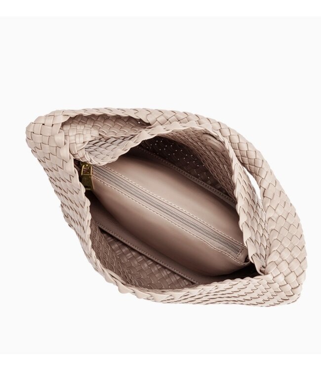 Melie Bianco Johanna Shoulder Bag Ivory