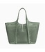 Melie Bianco Malia Laser Cut Tote Sage