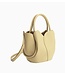 Melie Bianco Tulip Vegan Top Handle Bag Yellow