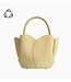 Melie Bianco Tulip Vegan Top Handle Bag Yellow