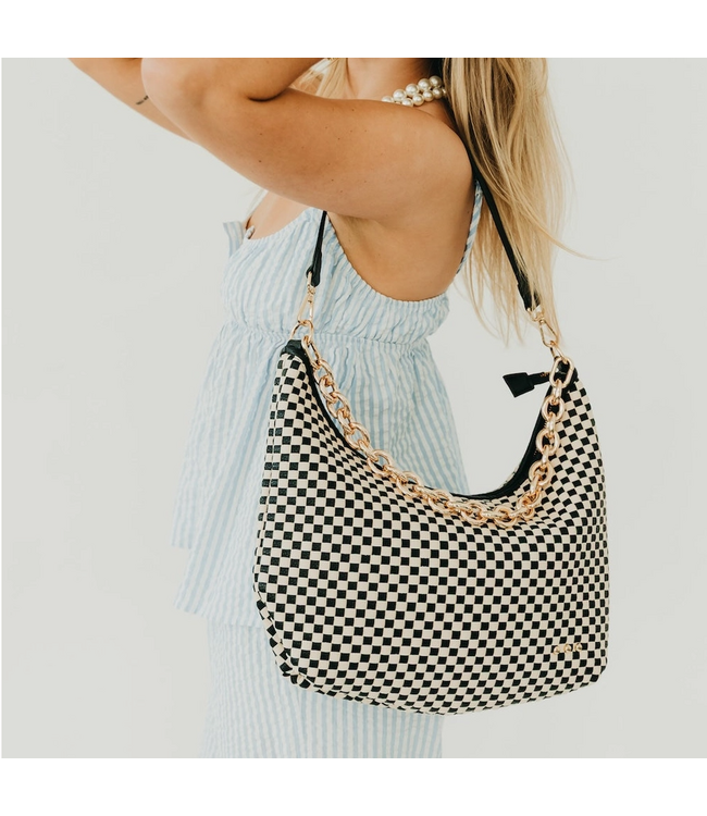 Sienna Slouchy Woven Shoulder Bag