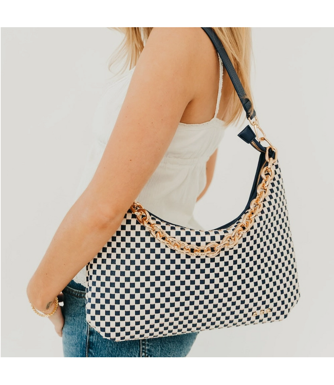 Sienna Slouchy Woven Shoulder Bag